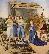 Piero della Francesca Geburt Christi oil